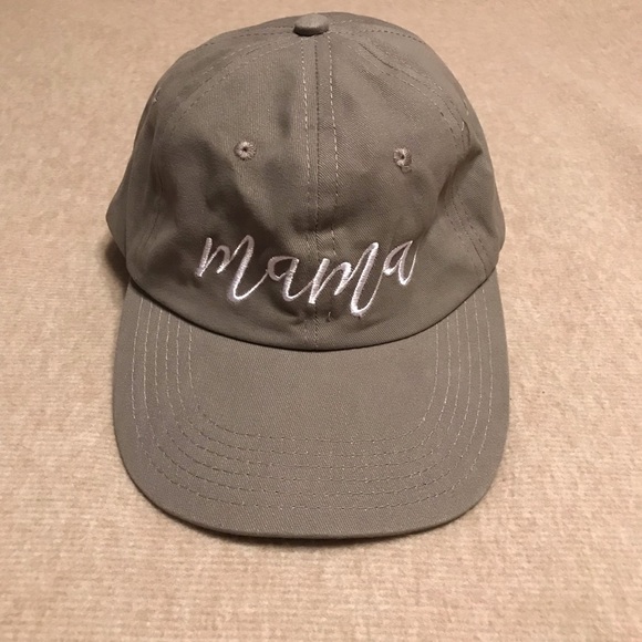 Mama Cap Hat classic 6 panel design w/ sweat-wicking support / adjustable close - Picture 16 of 16